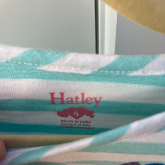 STRIPED DRESS + EMBROIDERED HEART - Picture 2 of 2